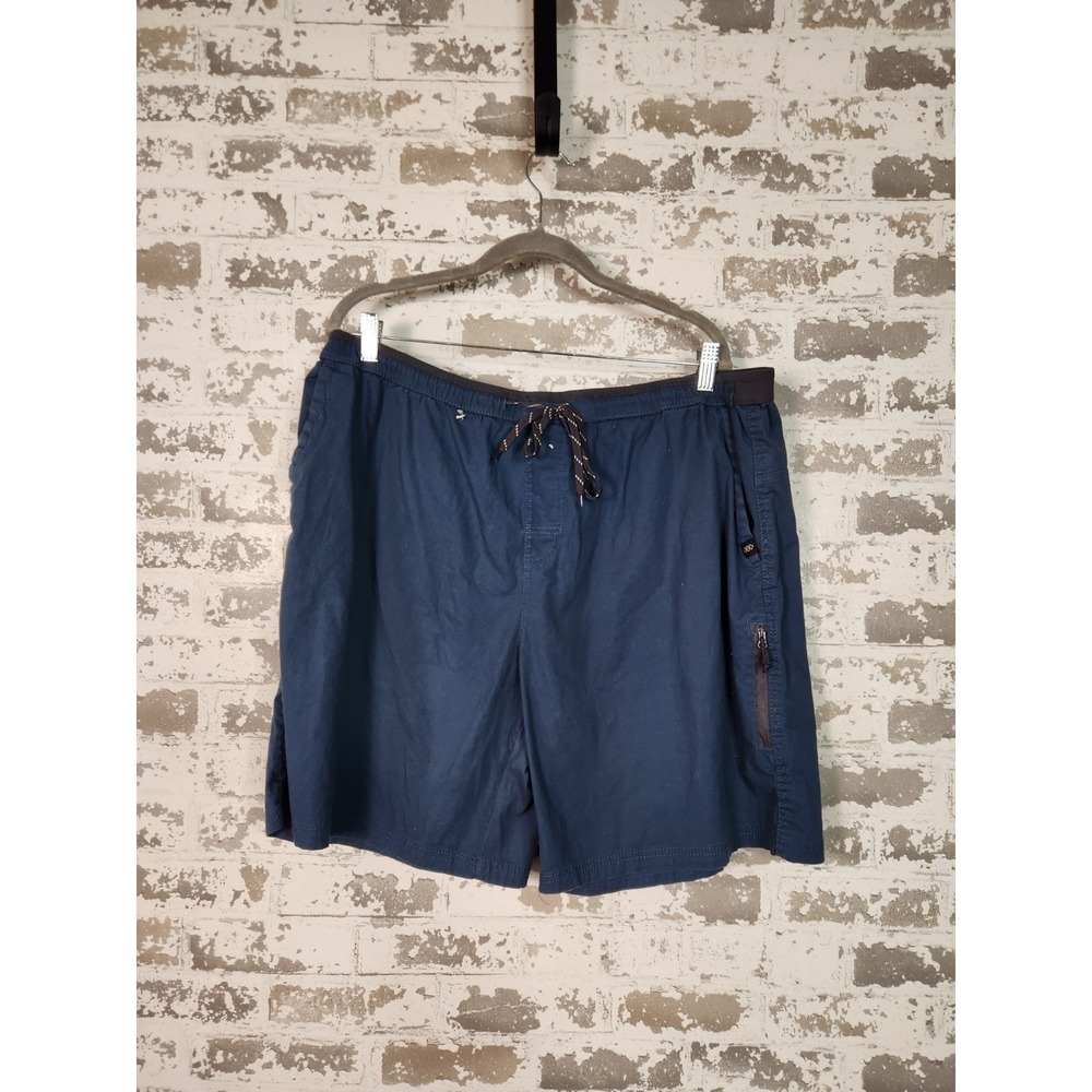 LEG3ND Athletic Shorts Mens XL Blue Elastic Waist Active